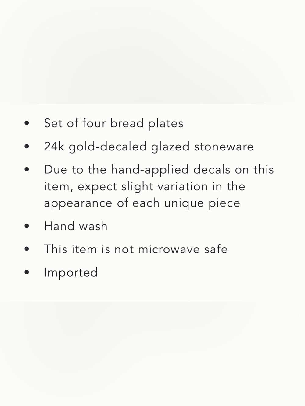 NWT Anthropologie Bistro Tile Bread Plates (set of 4) - Picture 6 of 14
